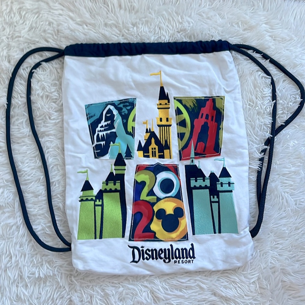 Disneyland Draw String Backpack - image 1